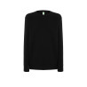 Felpa donna girocollo leggera french terry