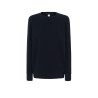 Felpa donna girocollo leggera french terry