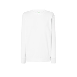 Felpa donna girocollo leggera french terry