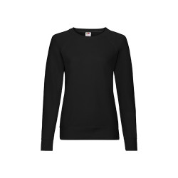 Felpa donna girocollo leggera lightweight