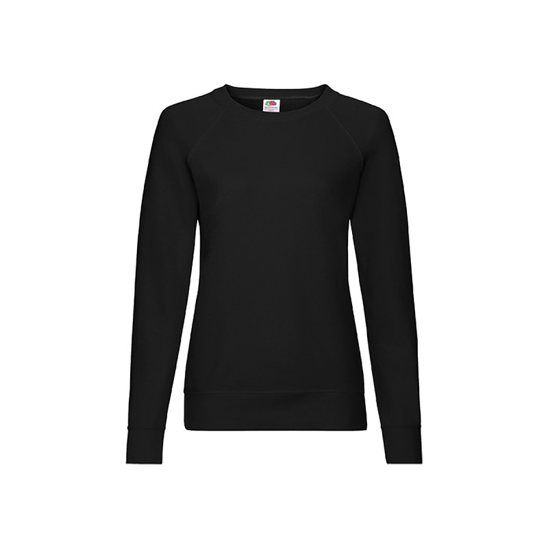 Felpa donna girocollo leggera lightweight