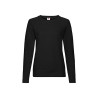 Felpa donna girocollo leggera lightweight