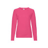 Felpa donna girocollo leggera lightweight