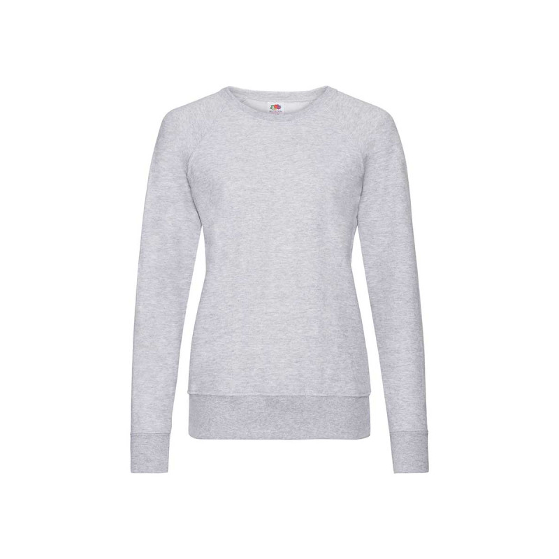 Felpa donna girocollo leggera lightweight