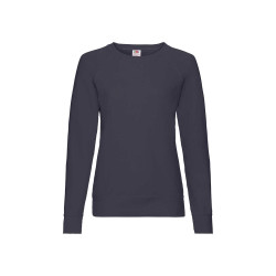 Felpa donna girocollo leggera lightweight