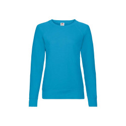 Felpa donna girocollo leggera lightweight