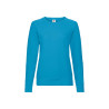 Felpa donna girocollo leggera lightweight