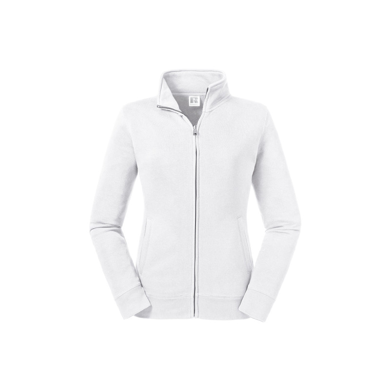 Felpa donna zip intera authentic