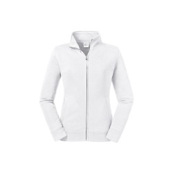 Felpa donna zip intera authentic
