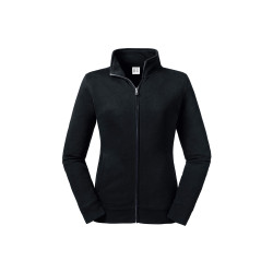Felpa donna zip intera authentic