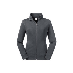 Felpa donna zip intera authentic