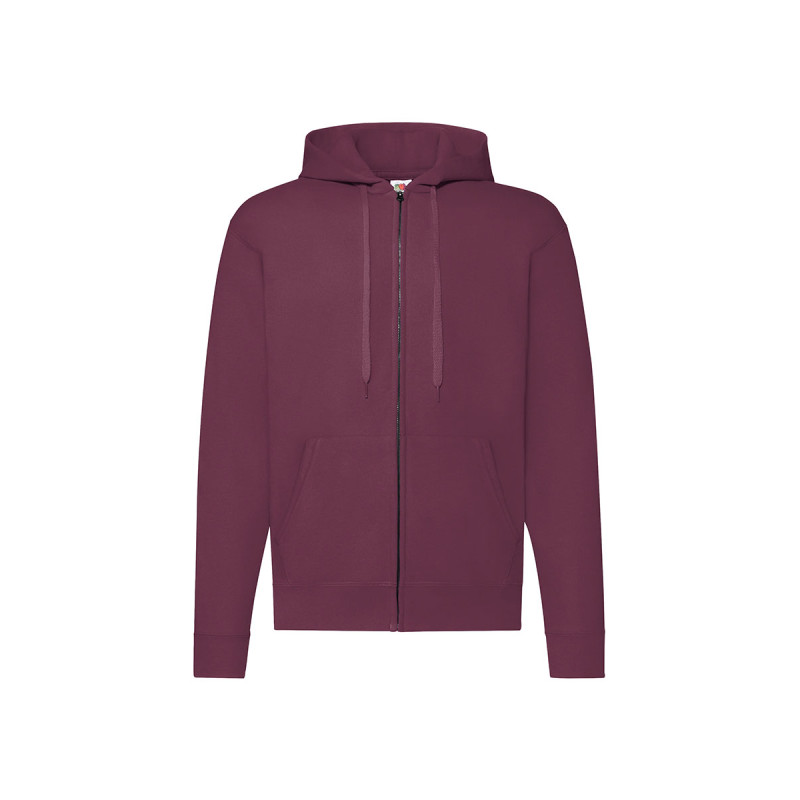 Felpa unisex cappuccio e zip classic