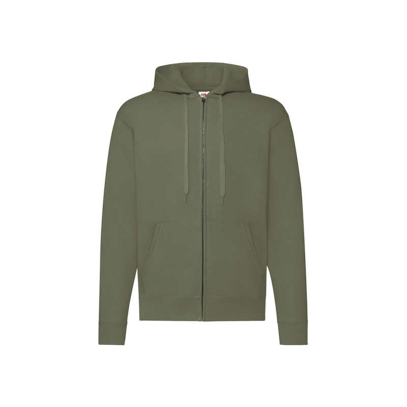 Felpa unisex cappuccio e zip classic