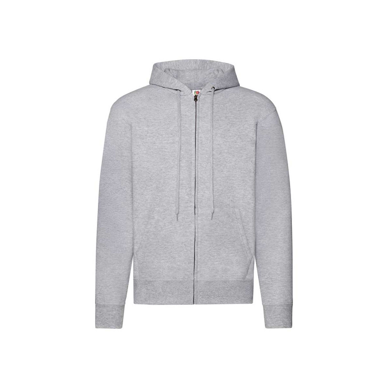 Felpa unisex cappuccio e zip classic