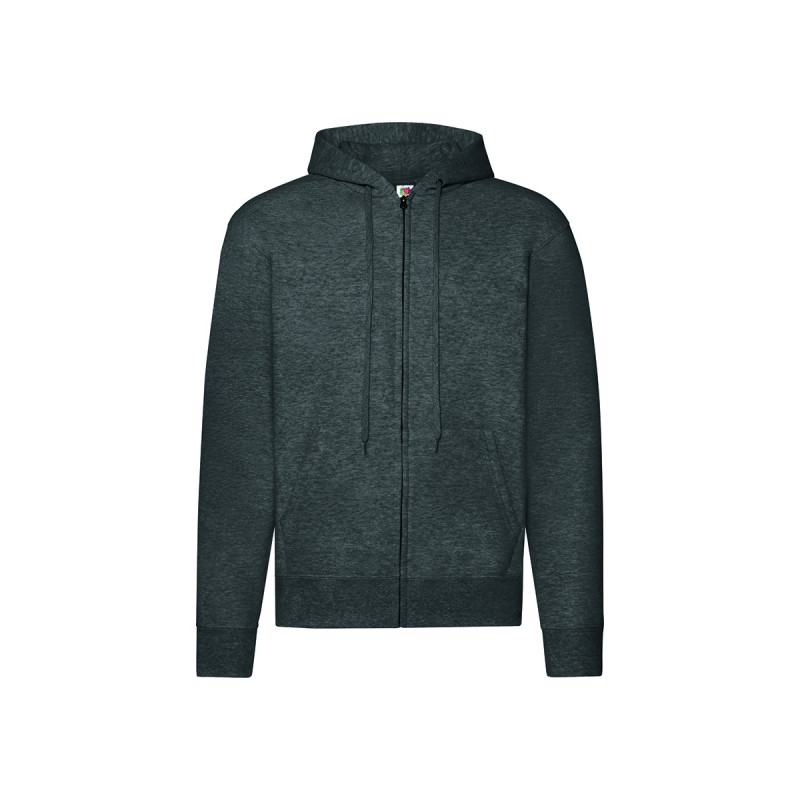 Felpa unisex cappuccio e zip classic