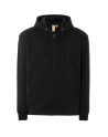 Felpa unisex cappuccio e zip organic fuji