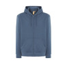 Felpa unisex cappuccio e zip organic fuji