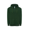Felpa unisex cappuccio e zip premium