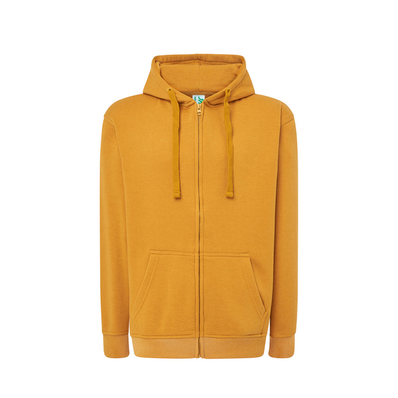Felpa unisex cappuccio e zip premium