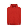 Felpa unisex cappuccio e zip premium