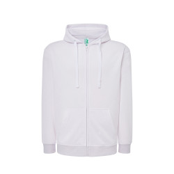 Felpa unisex cappuccio e zip premium