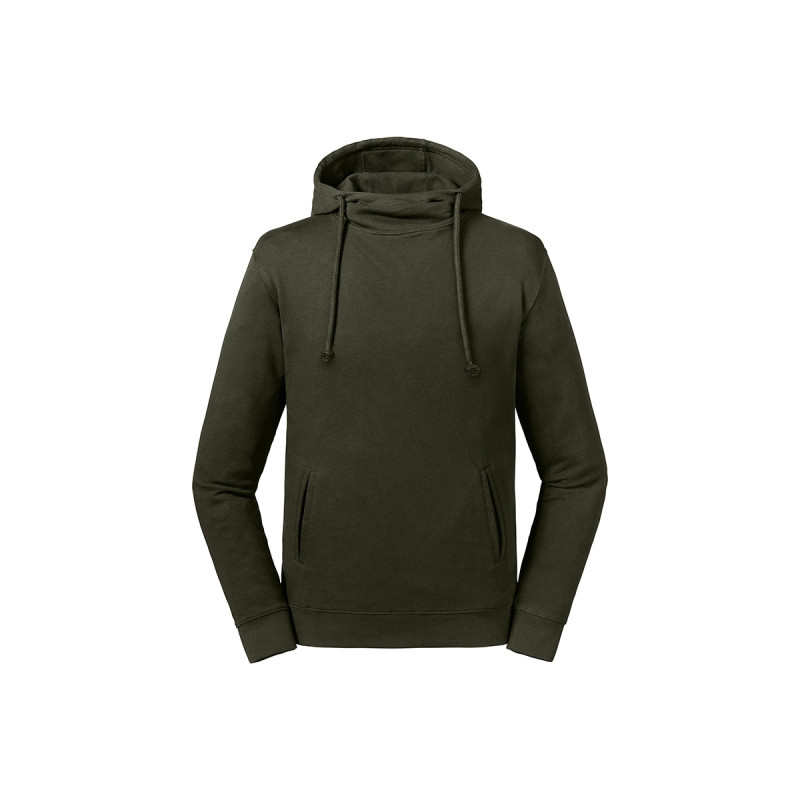 Felpa unisex cappuccio organic pure