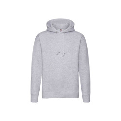 Felpa unisex cappuccio premium