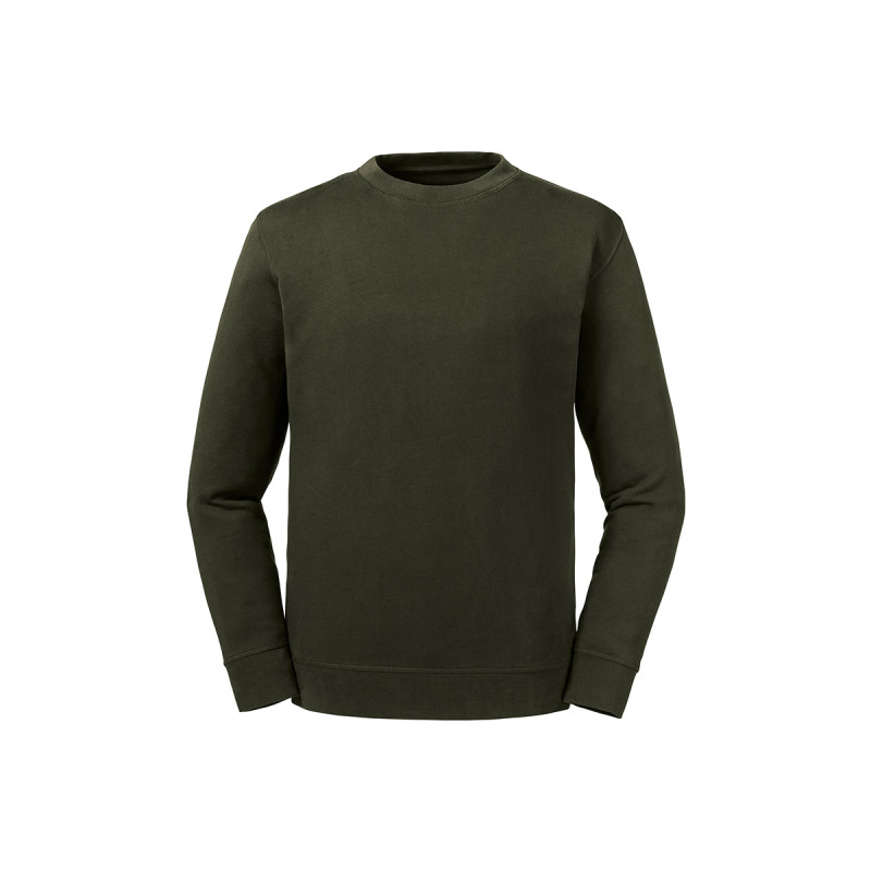 Felpa unisex girocollo organic pure