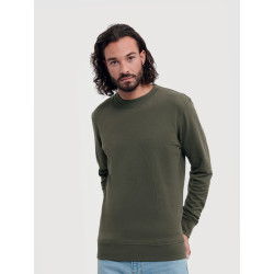 Felpa unisex girocollo organic pure