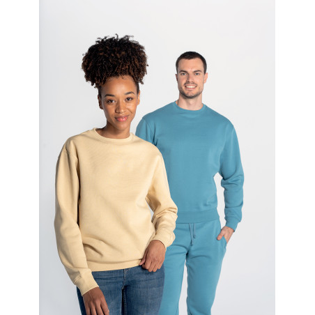 Felpa unisex girocollo premium