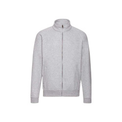 Felpa unisex zip intera classic