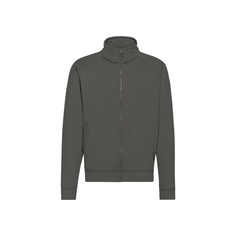 Felpa unisex zip intera classic