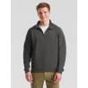 Felpa unisex zip intera classic