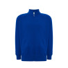Felpa unisex zip intera leggera french terry