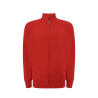 Felpa unisex zip intera leggera french terry
