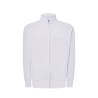 Felpa unisex zip intera leggera french terry