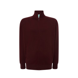 Felpa unisex zip intera premium