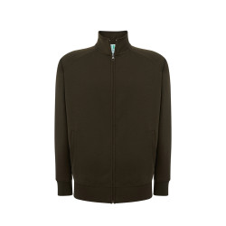 Felpa unisex zip intera premium