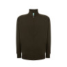 Felpa unisex zip intera premium
