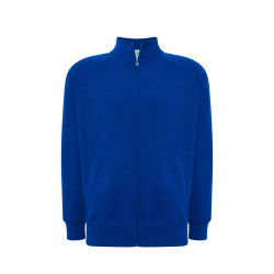 Felpa unisex zip intera premium