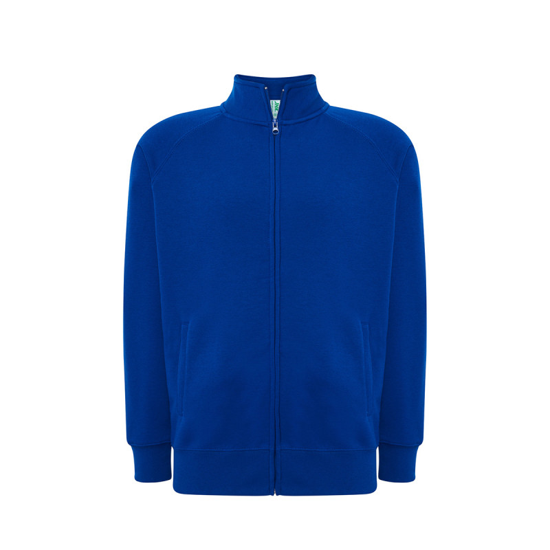 Felpa unisex zip intera premium
