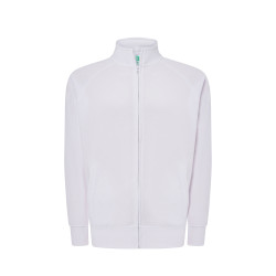 Felpa unisex zip intera premium