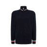 Felpa unisex zip intera premium italia