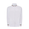 Felpa unisex zip intera premium italia