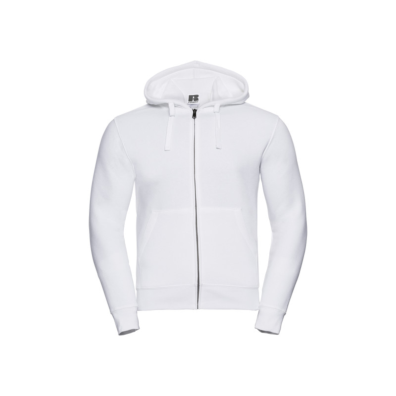 Felpa uomo cappuccio e zip authentic