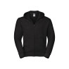 Felpa uomo cappuccio e zip authentic