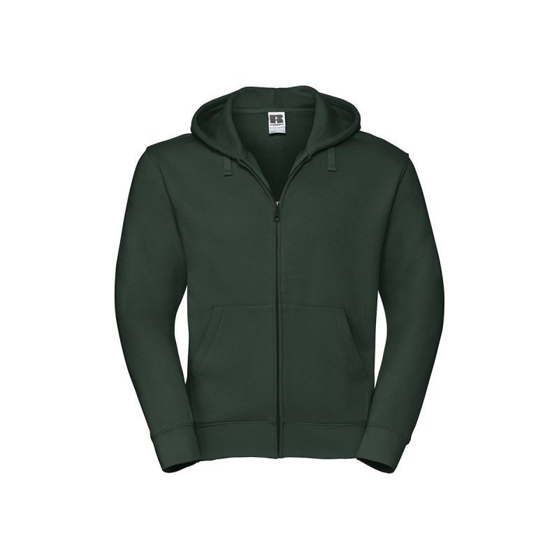 Felpa uomo cappuccio e zip authentic