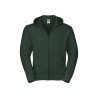 Felpa uomo cappuccio e zip authentic