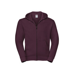 Felpa uomo cappuccio e zip authentic