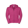 Felpa uomo cappuccio e zip authentic
